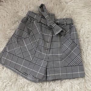 Aqua from bloomingdale’s tailored shorts with bow